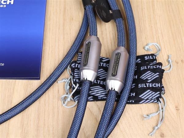 Grote foto siltech crown princess 35th anniversary highend silver audio interconnects rca 2 0 metre audio tv en foto onderdelen en accessoires