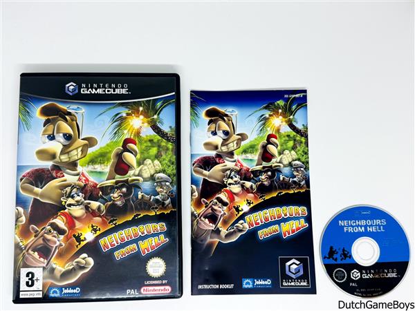 Grote foto nintendo gamecube neighbours from hell ukv spelcomputers games overige nintendo games