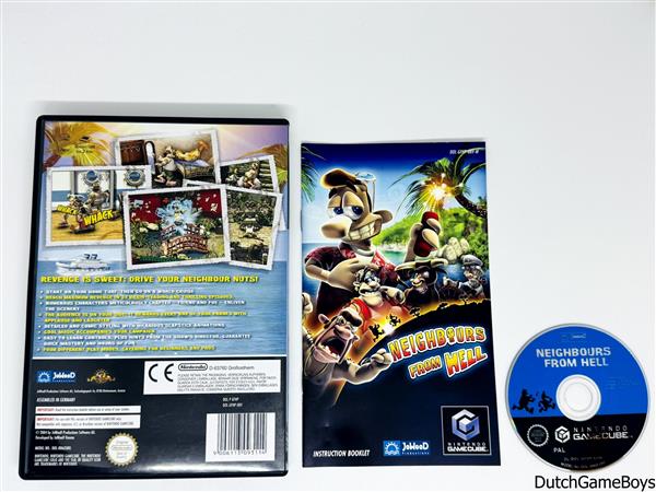 Grote foto nintendo gamecube neighbours from hell ukv spelcomputers games overige nintendo games