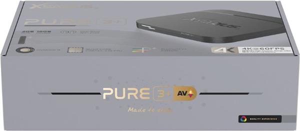Grote foto xsarius pure 3 uhd plus versie 4k android 11 media player telecommunicatie zenders en ontvangers