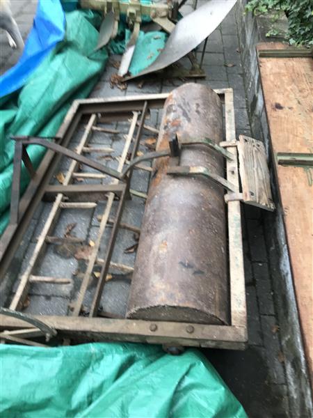 Grote foto holder ploeg agrarisch tuinbouw