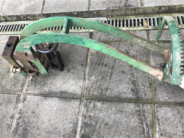 Grote foto holder ploeg agrarisch tuinbouw