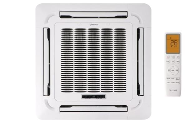 Grote foto rotenso cassette tenji 12 kw set airconditioner 3 fase witgoed en apparatuur ventilatoren en airco