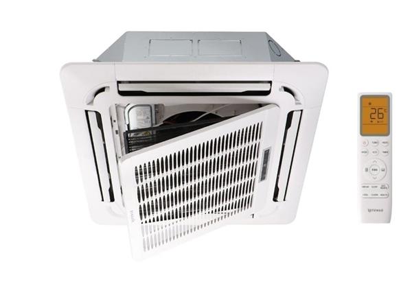 Grote foto rotenso cassette tenji 12 kw set airconditioner 3 fase witgoed en apparatuur ventilatoren en airco