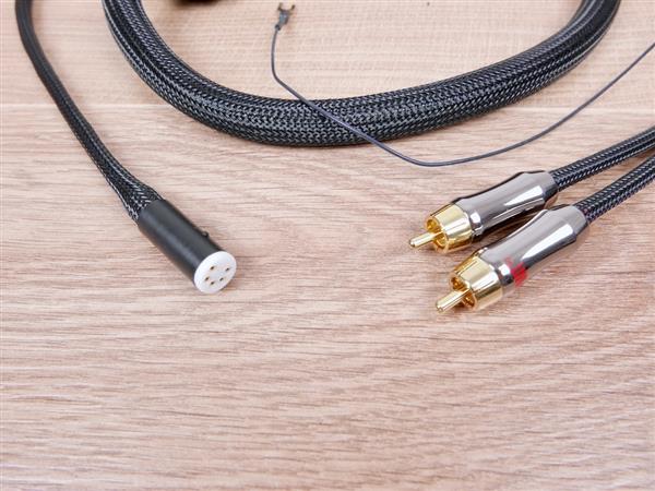Grote foto mit cables sl 29 phono highend audio interconnect din rca 1 5 metre audio tv en foto onderdelen en accessoires