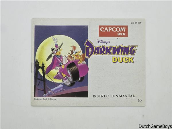 Grote foto nintendo nes darkwing duck usa manual spelcomputers games overige nintendo games