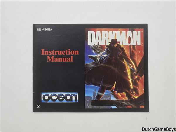 Grote foto nintendo nes darkman usa manual spelcomputers games overige nintendo games
