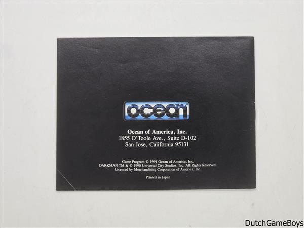 Grote foto nintendo nes darkman usa manual spelcomputers games overige nintendo games
