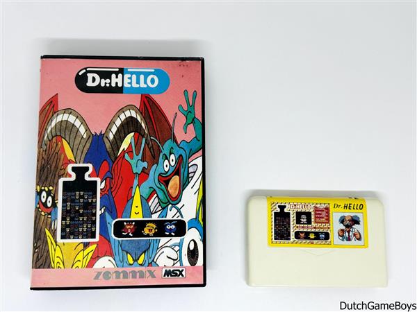 Grote foto msx zemmix dr. hello spelcomputers games overige games