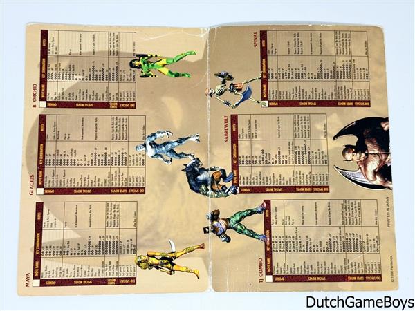 Grote foto nintendo 64 n64 killer instinct gold ngae manual quick reference card spelcomputers games overige nintendo games