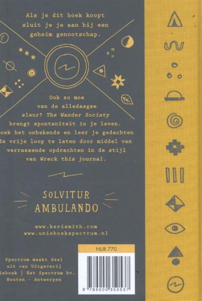 Grote foto the wander society nederlandse editie boeken psychologie