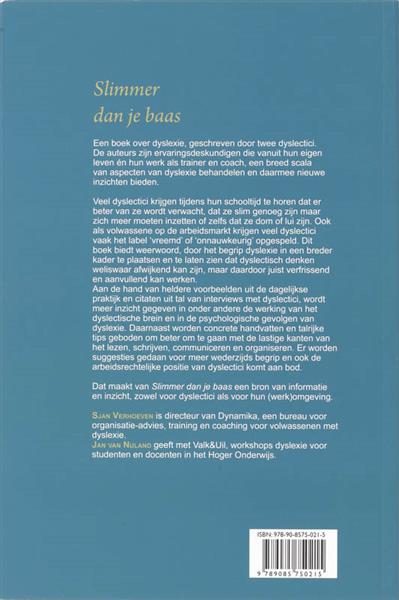 Grote foto slimmer dan je baas boeken wetenschap