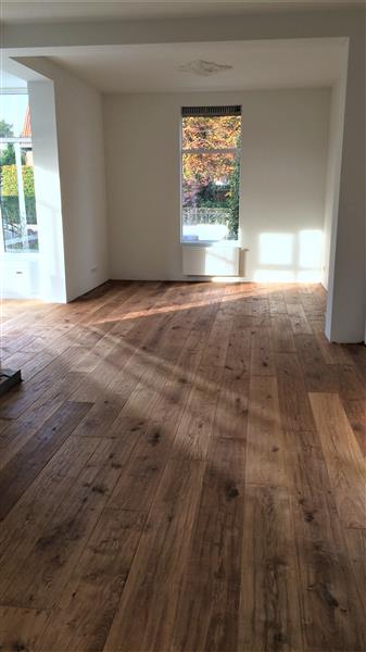 Grote foto eiken lamelparket vloer handgeschraapt huis en inrichting parket en laminaat