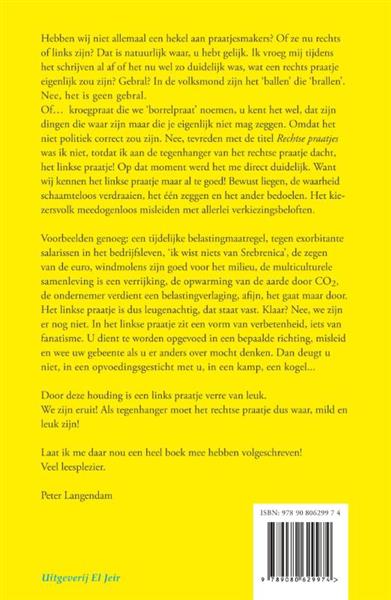 Grote foto rechtse praatjes boeken literatuur