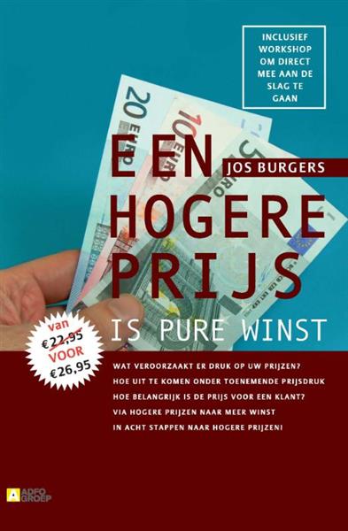 Grote foto een hogere prijs is pure winst boeken overige boeken