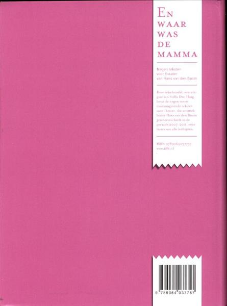 Grote foto waar was de mamma boeken overige boeken