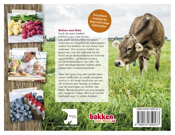 Grote foto bakken met niels boeken kookboeken