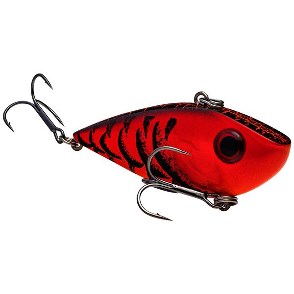 Grote foto strike king red eye shad tungsten 2 tap smokey chrome blue back sport en fitness vissport