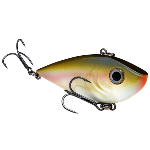 Grote foto strike king red eye shad tungsten 2 tap smokey chrome blue back sport en fitness vissport