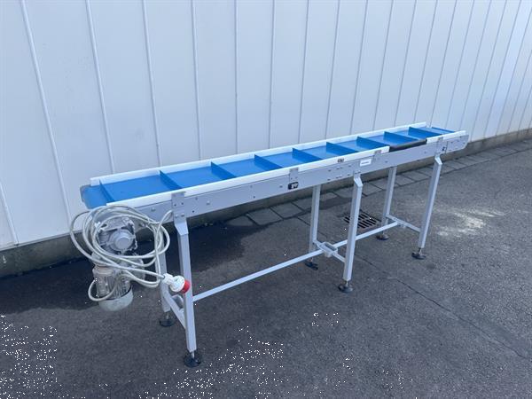 Grote foto profitech transportband met meenemers 285 x 35 cm doe het zelf en verbouw afvalverwerking