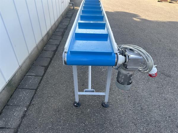 Grote foto profitech transportband met meenemers 285 x 35 cm doe het zelf en verbouw afvalverwerking
