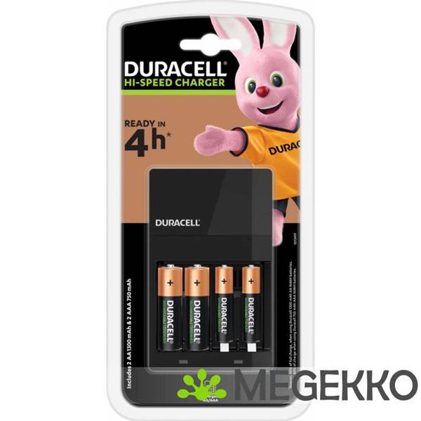 Grote foto duracell cef14 indoor battery charger zwart computers en software overige computers en software