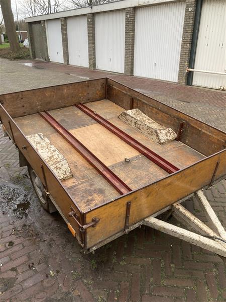 Grote foto aanhangwagen auto diversen aanhangers