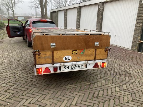 Grote foto aanhangwagen auto diversen aanhangers