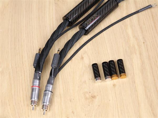 Grote foto synergistic research srx phono highend audio interconnects rca 1 25 metre audio tv en foto onderdelen en accessoires