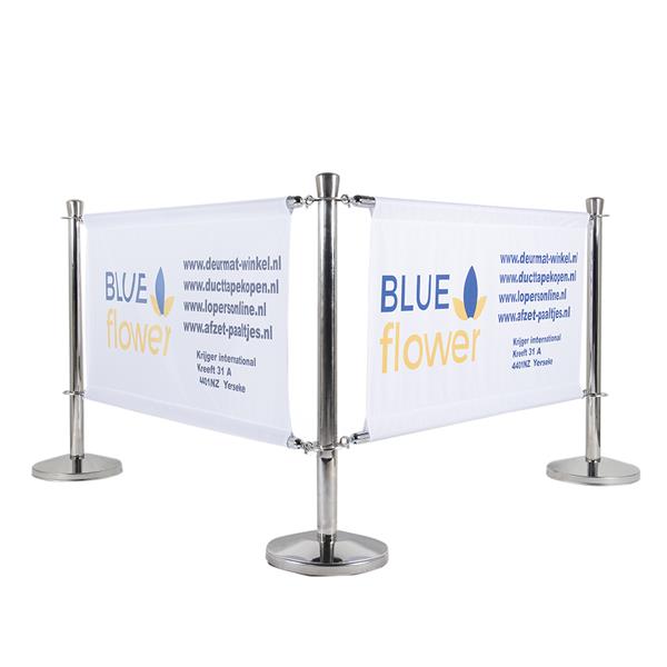 Grote foto beurs scherm met banner zakelijke goederen meubilair en inrichting