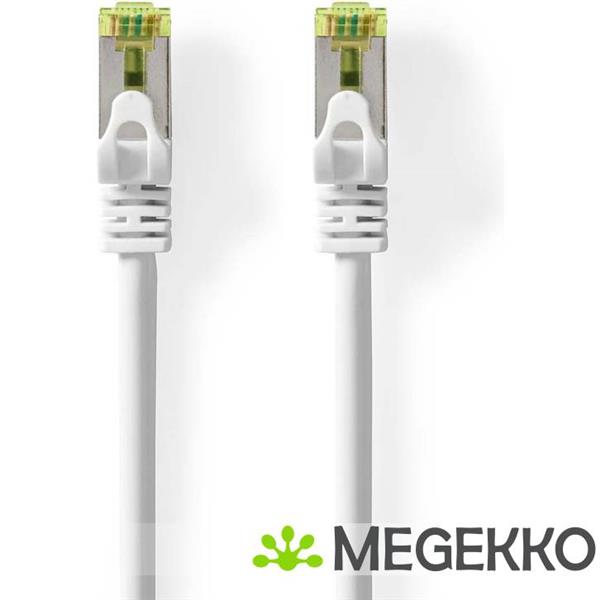 Grote foto cat7 netwerkkabel s ftp rj45 male rj45 male 20.0 m snagless rond lszh wit label computers en software netwerkkaarten routers en switches