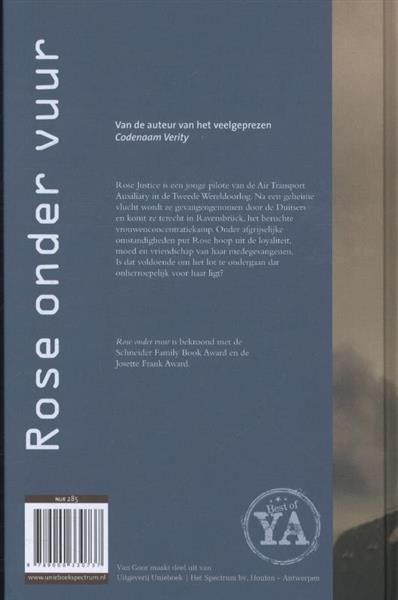 Grote foto rose onder vuur boeken jeugd 13 jaar en ouder