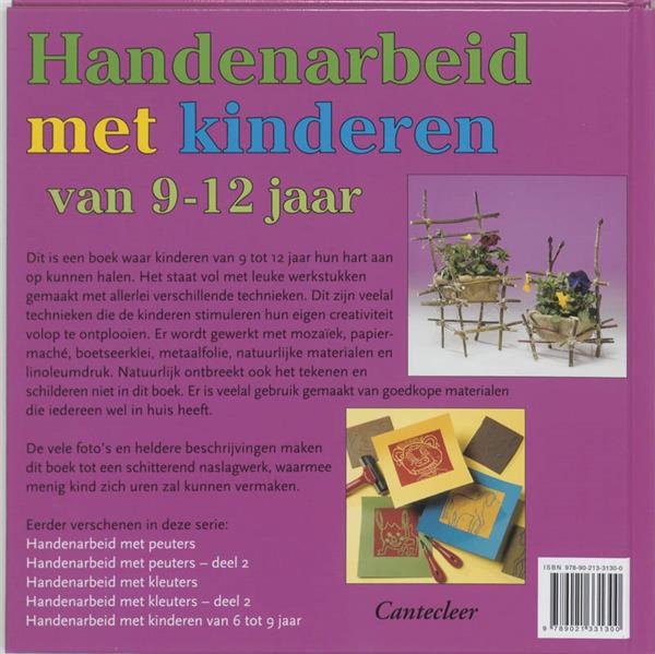 Grote foto handenarbeid met kinderen 9 12 jaar boeken hobby en vrije tijd