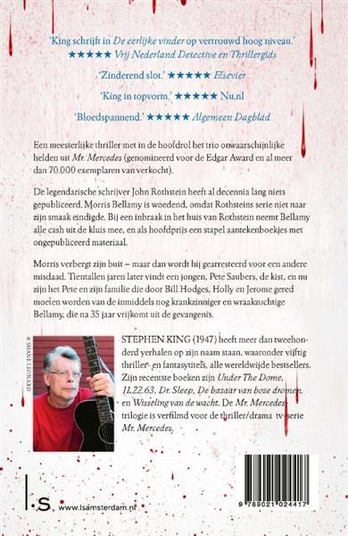 Grote foto de eerlijke vinder mr. mercedes 2 boeken thrillers