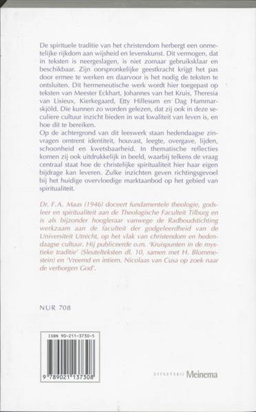 Grote foto spiritualiteit als inzicht boeken overige boeken