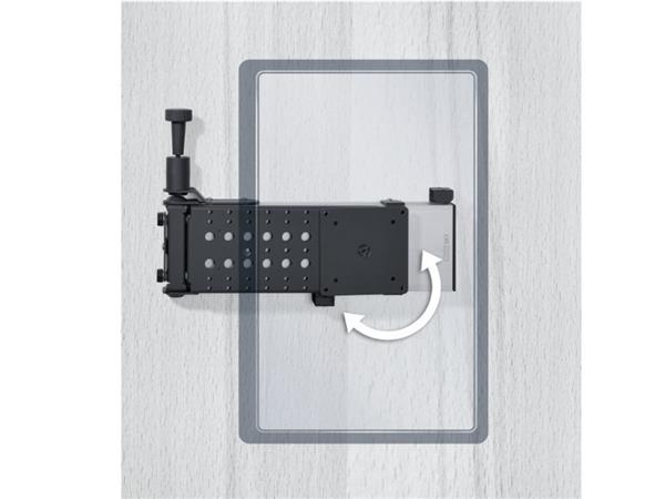 Grote foto novus sky 20w 33cm tv wandbeugel caravan camper vergrendelbaar en draaibaar huis en inrichting overige