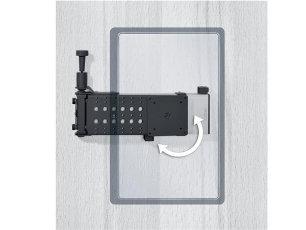 Grote foto novus sky 20w 33cm tv wandbeugel caravan camper vergrendelbaar en draaibaar huis en inrichting overige