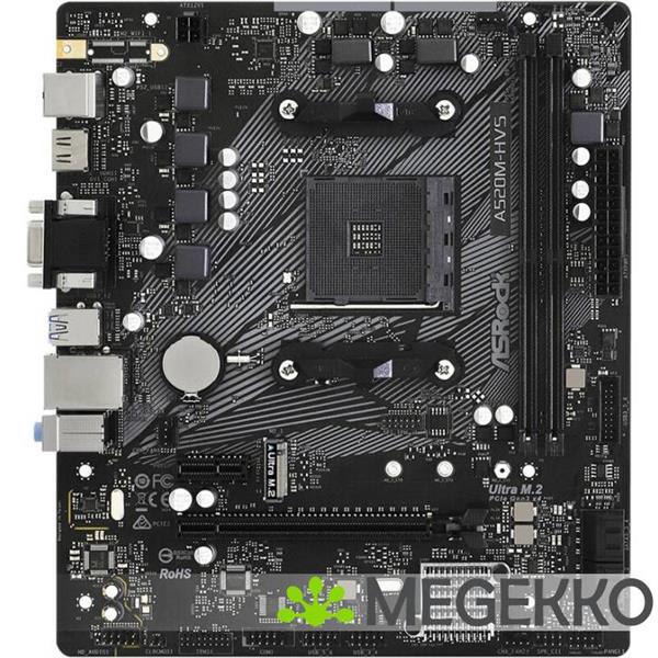 Grote foto asrock a520m hvs computers en software moederborden