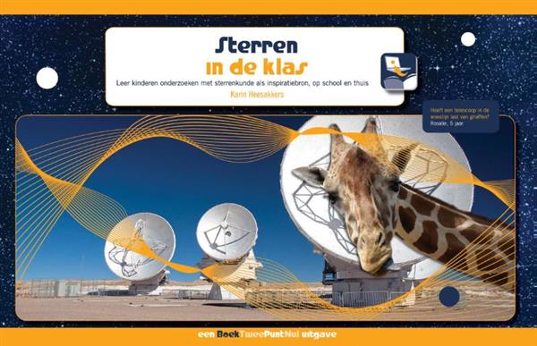 Grote foto sterren in de klas boeken wetenschap
