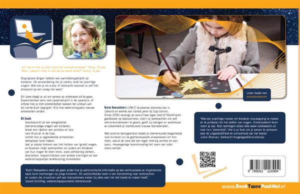 Grote foto sterren in de klas boeken wetenschap