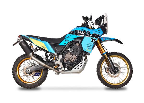 Grote foto spark exhaust dakar high yamaha tenere 700 black motoren overige accessoires