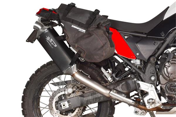 Grote foto spark exhaust dakar high yamaha tenere 700 black motoren overige accessoires