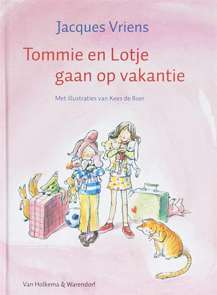 Grote foto tommie en lotje gaan op vakantie boeken jeugd 13 jaar en ouder