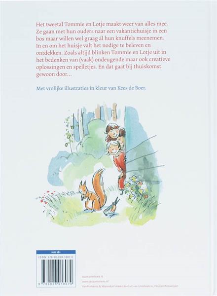 Grote foto tommie en lotje gaan op vakantie boeken jeugd 13 jaar en ouder