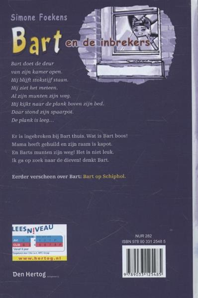 Grote foto bart en de inbrekers boeken jeugd 13 jaar en ouder