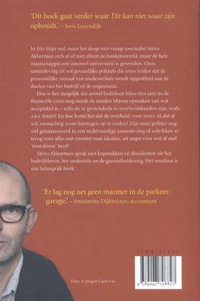 Grote foto het klopt wel maar het deugt niet boeken politiek en maatschappij