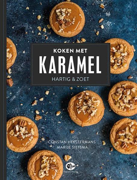Grote foto koken met karamel boeken kookboeken