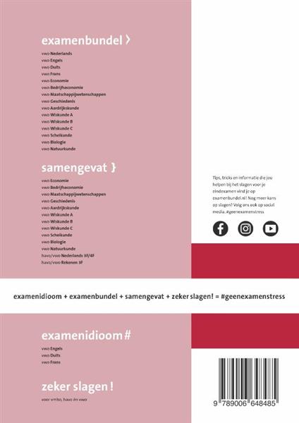 Grote foto examenbundel vwo aardrijkskunde 2023 2024 boeken overige boeken