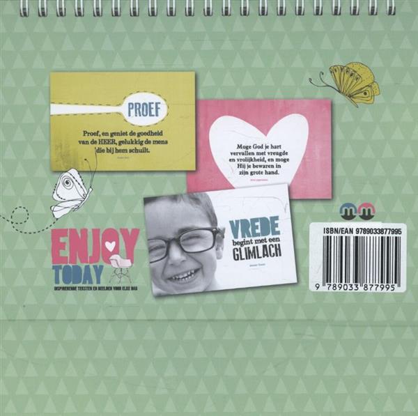 Grote foto kalender enjoy today boeken overige boeken