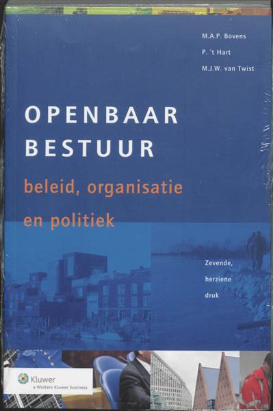 Grote foto openbaar bestuur boeken wetenschap